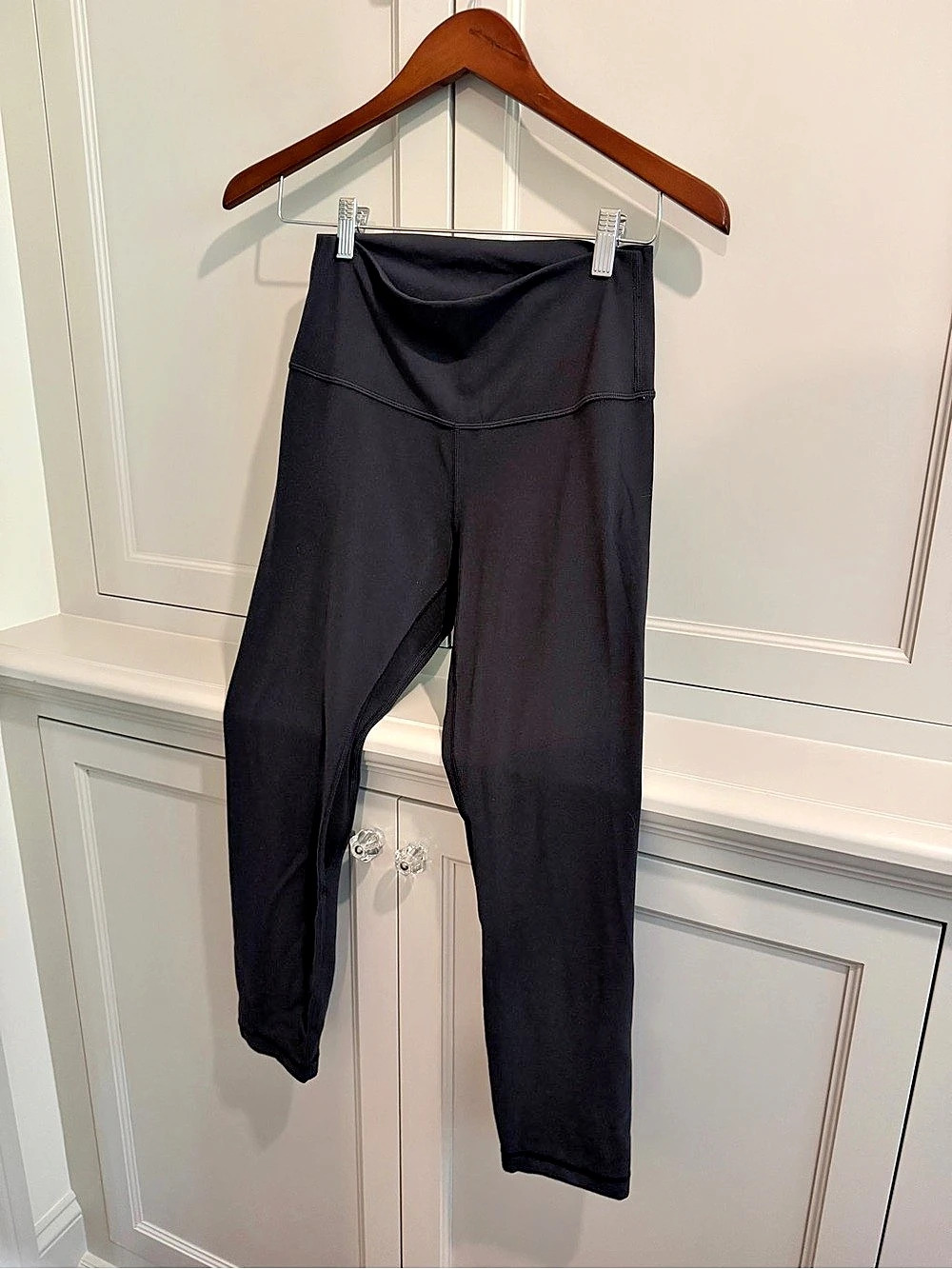 lululemon Align Pant II Black Leggings Waist 8